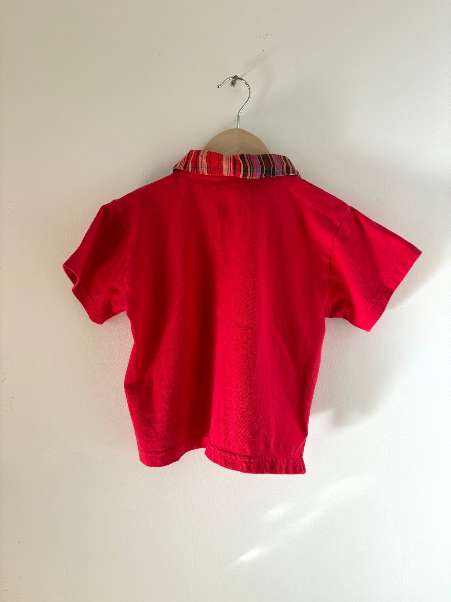 Vintage Petit Boy Plaid Collared Shirt Size 3T