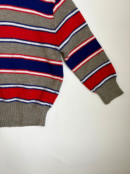 Vintage 70s/80s Retro Striped Sweater Size 12 months