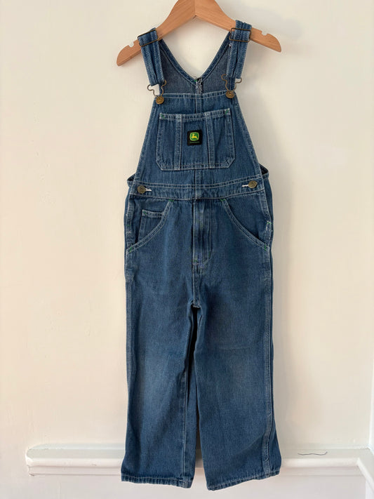 John Deere Denim Overalls Size 6