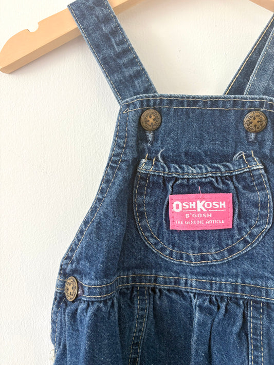 Vintage 80s/90s Oshkosh Bubble Overalls Size 18-24 months