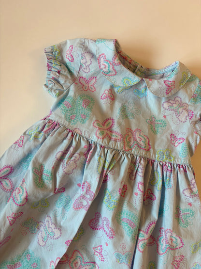 Vintage Y2K Talbots Kids Butterfly Dress Size 3T