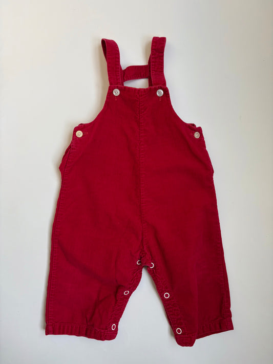 Vintage 80s/90s Healthtex Cord Overalls Size 12 months