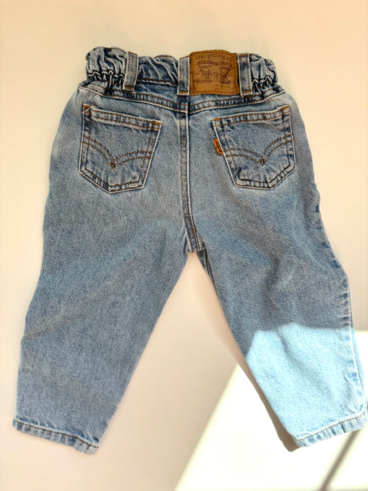 Vintage 80s/90s Levi’s Orange Tab Denim Size 3T