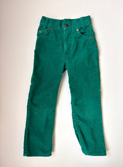 Vintage Levi’s Green Corduroys Size 5