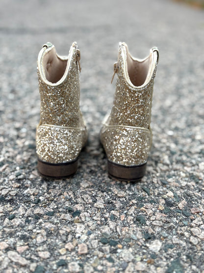 Self Esteem Glitter Cowgirl Boot Size 8.5