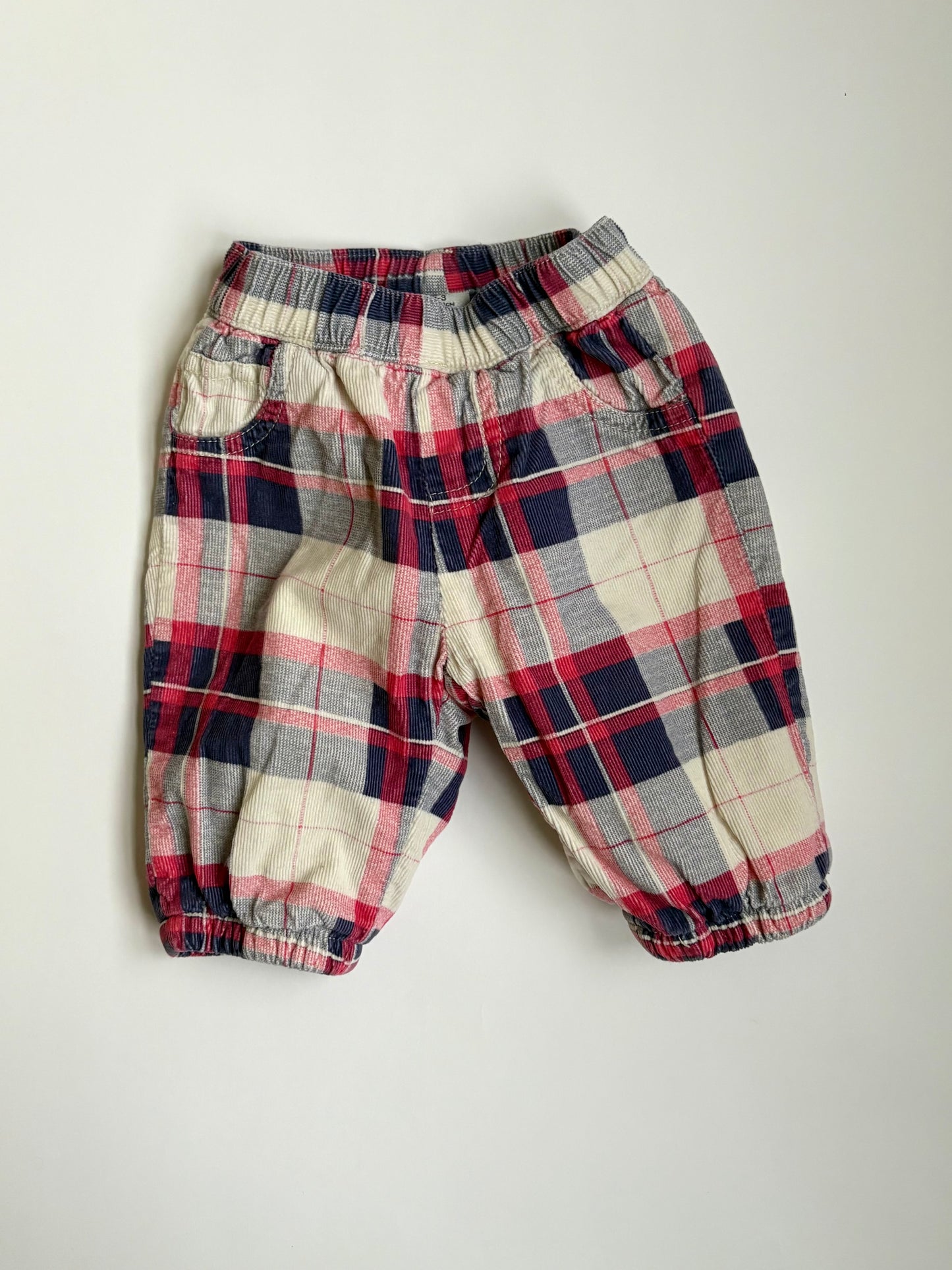 Vintage Y2K Plaid Cords Size 0-3 months