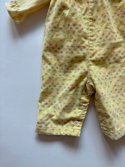 Vintage 80s Healthtex Tulip Overalls Set Size 3 months
