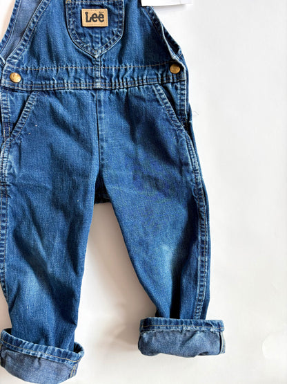Vintage 90s Lee Denim Overalls Size 3T