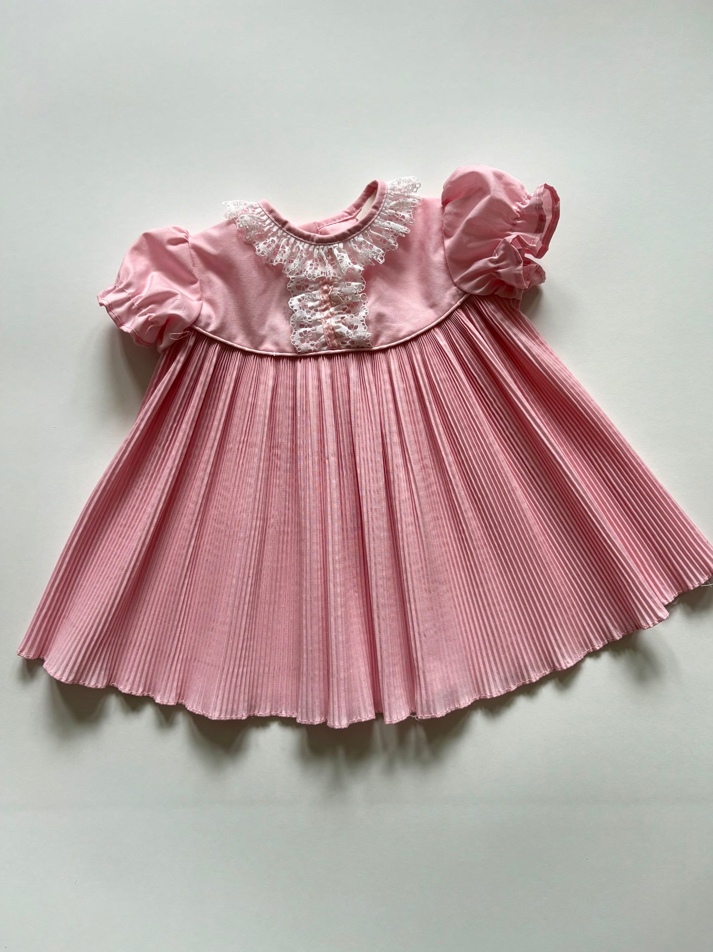 Vintage 50s/60s Pleated Dress Size 12 months