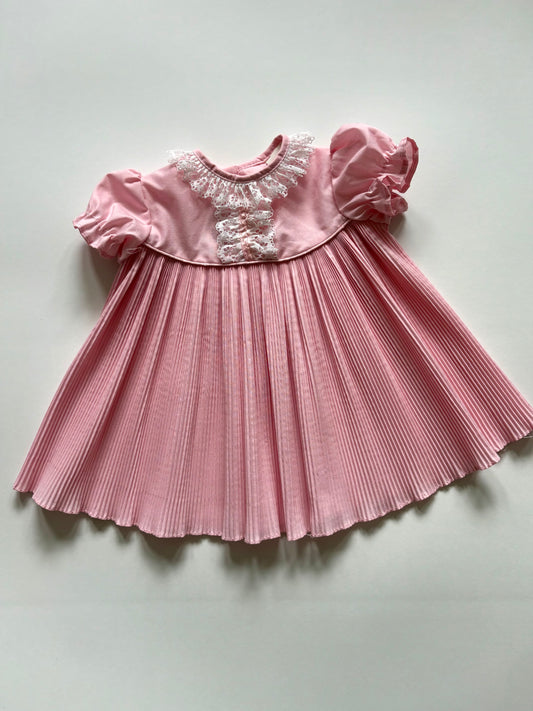 Vintage 50s/60s Pleated Dress Size 12 months