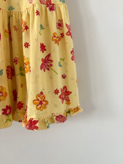 Vintage 90s Fresh Produce Flower Dress Size 3T