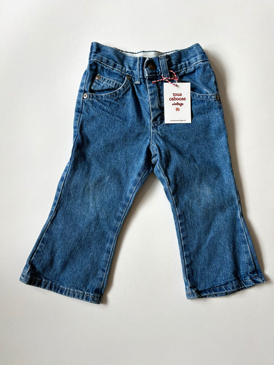 Vintage 90s Lee Flared Denim Size 18 months