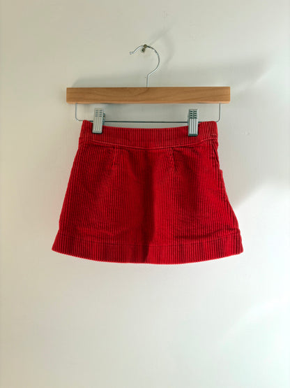 Mini Boden Corduroy Pleated Skirt Size 3T