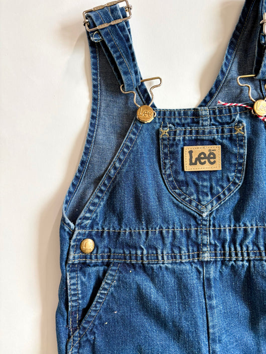 Vintage 90s Lee Denim Overalls Size 3T