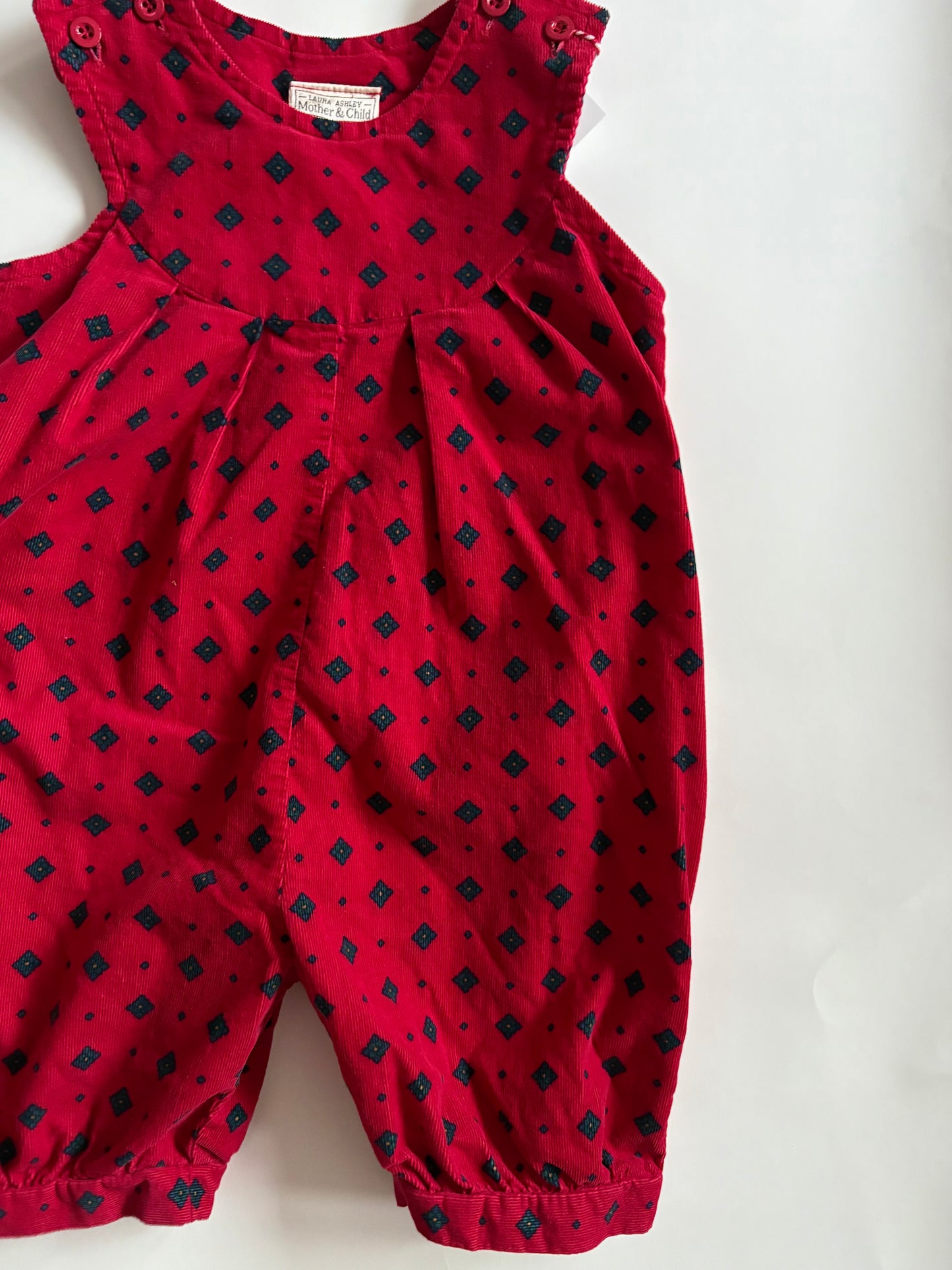 Vintage 80s/90s Laura Ashley Bubble Romper Size 18-24 months