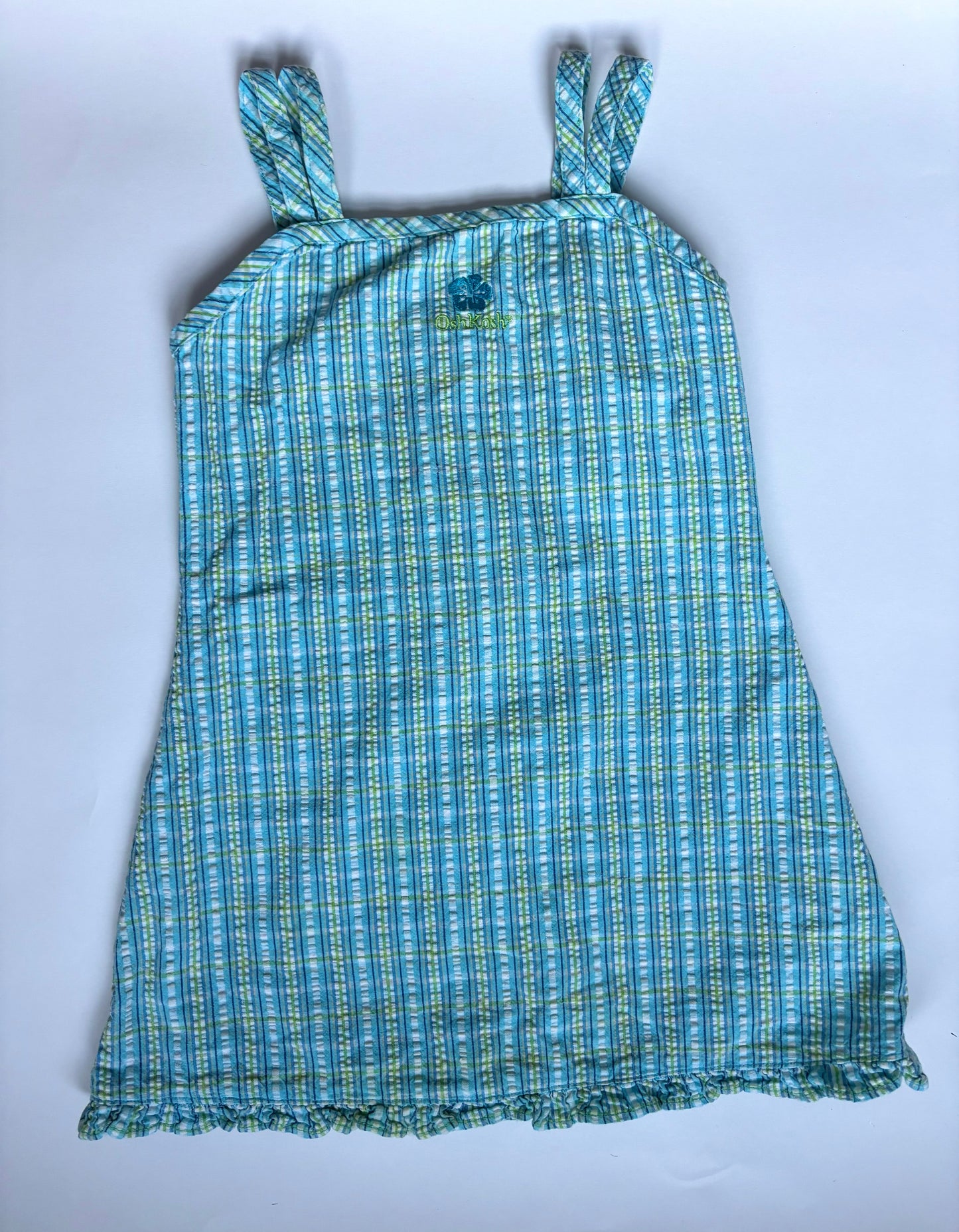 Vintage 90s Oshkosh Spaghetti Strap Dress Size 4T