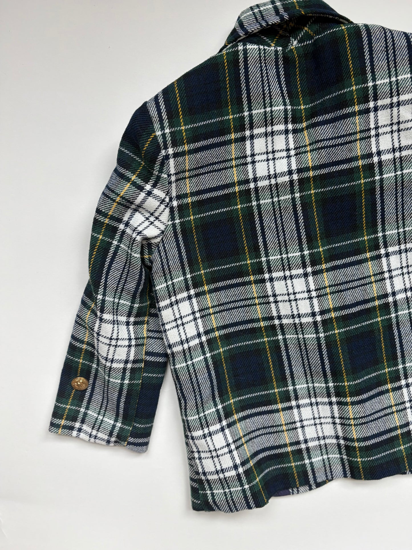 Vintage 70s Good Lad of Philadelphia Tartan Sport Coat Size 2T