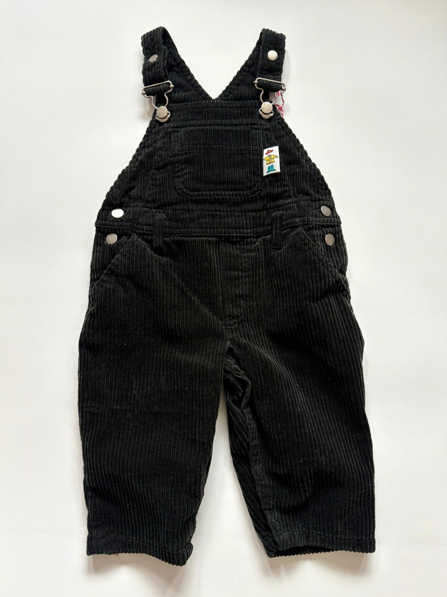 Vintage 90s Gymboree Rain Fit Corduroy Overalls Size 12 months