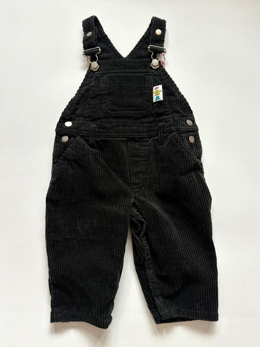 Vintage 90s Gymboree Rain Fit Corduroy Overalls Size 12 months