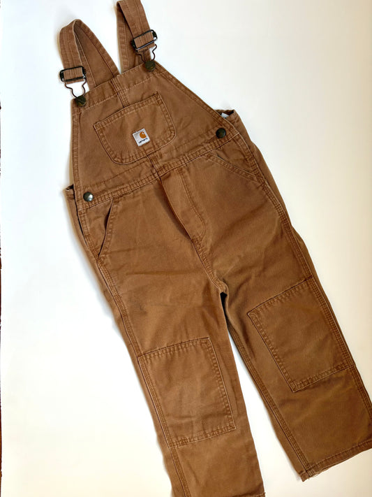 Carhartt Classic Camel Overalls Size 4T