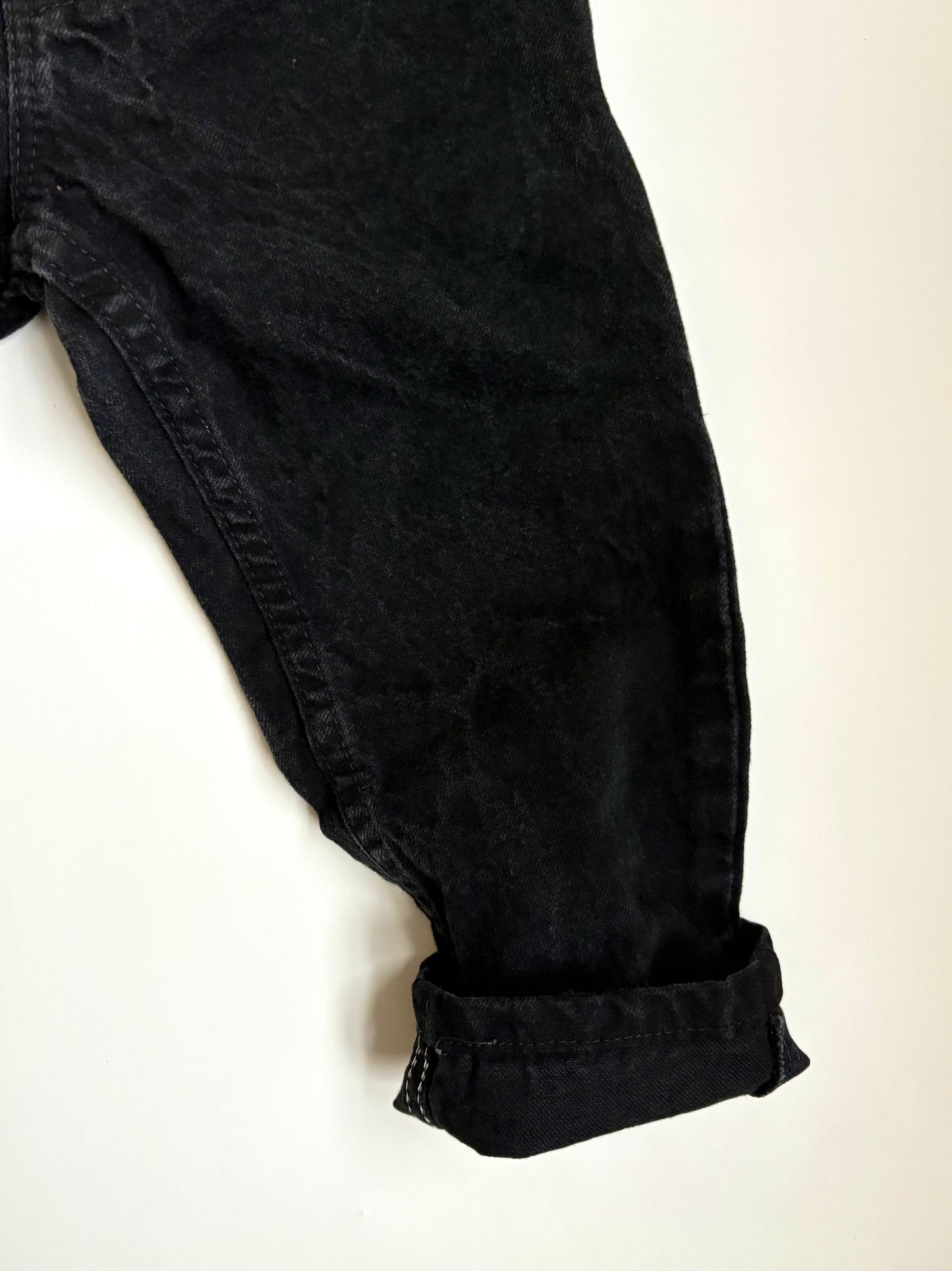 Vintage Wrangler Black Denim Size 3T