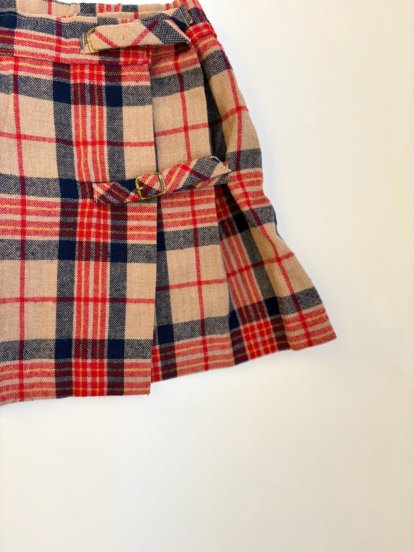 Vintage 70s/80s Izod Lacoste Pleated Skirt Size 4T