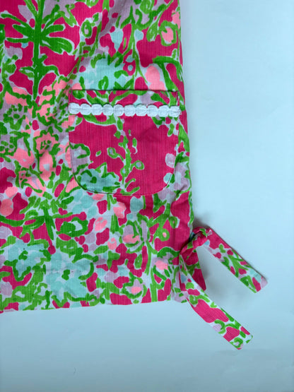 Vintage Y2K Lilly Pulitzer Cathy Flamingo Shift Size 4
