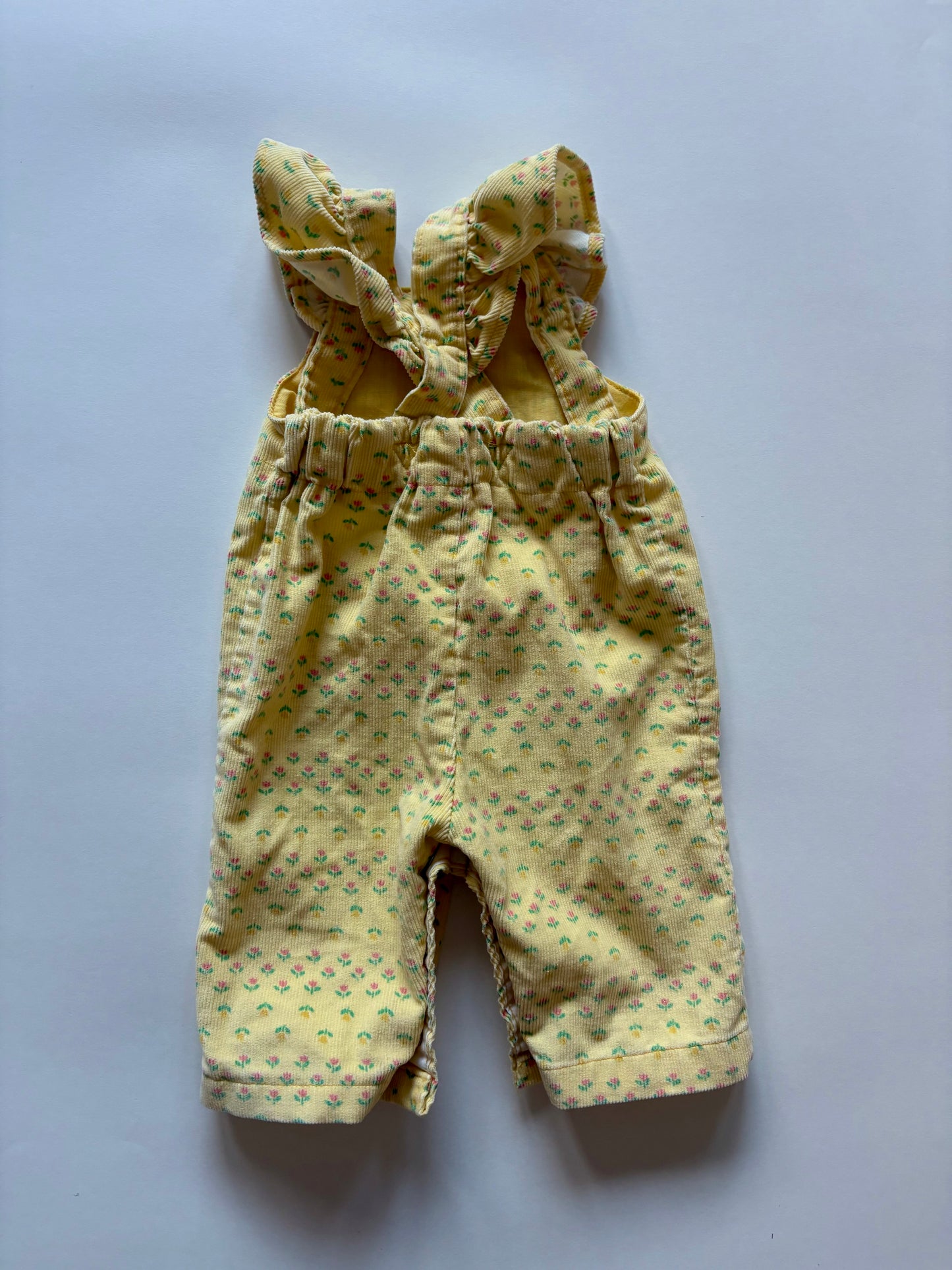 Vintage 80s Healthtex Tulip Overalls Set Size 3 months