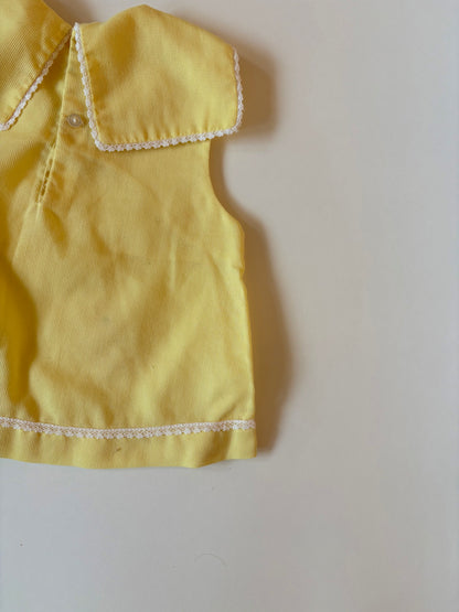Vintage 60s/70s Chick Appliqué Set Size 2T