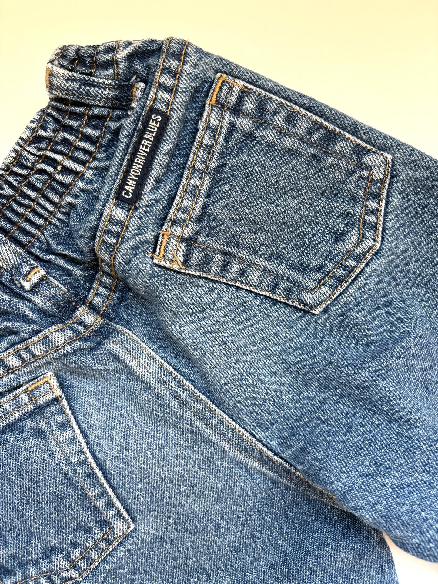 Vintage 90s Canyon River Blue Jeans Size 3T