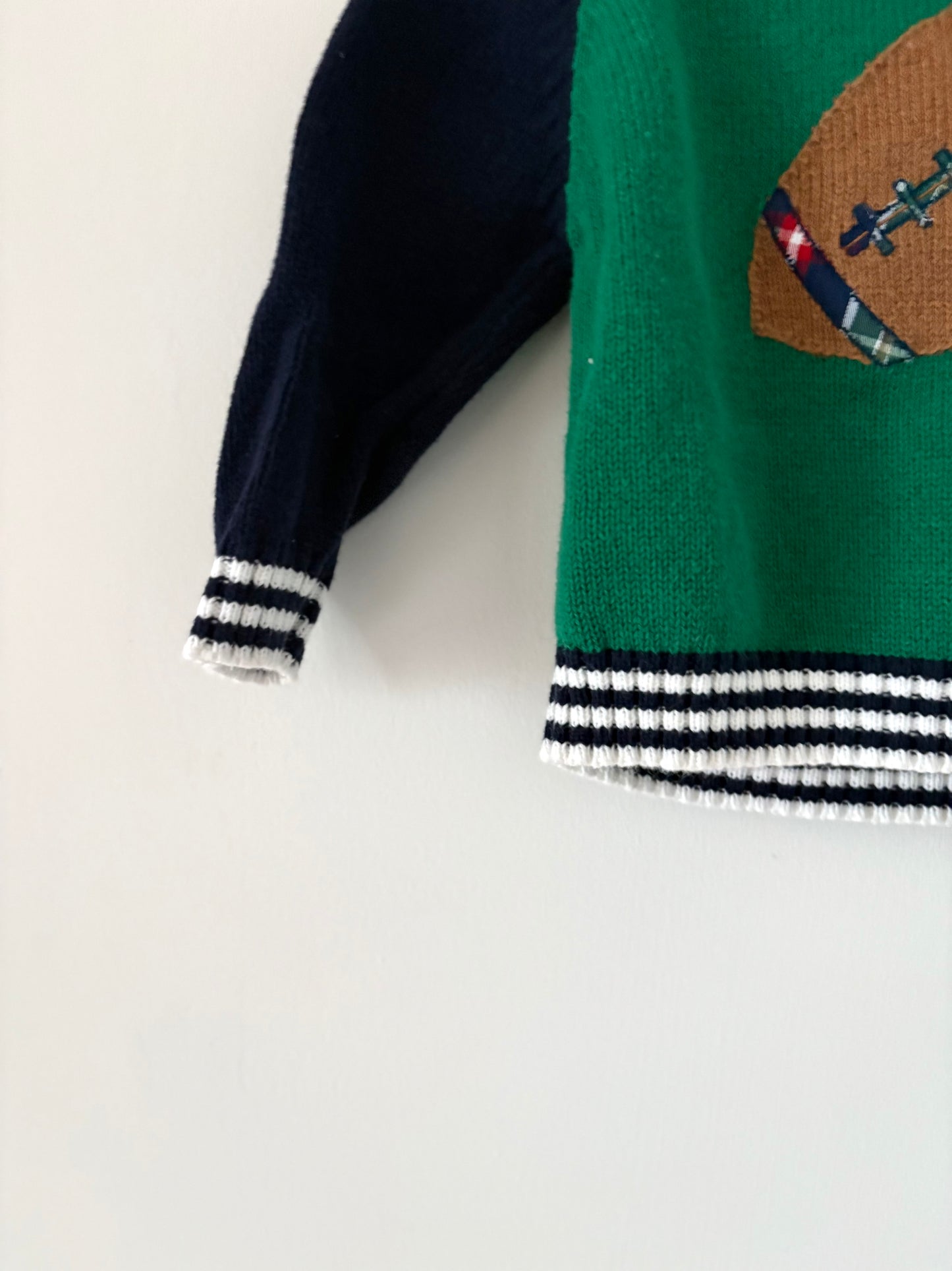 Florence Eiseman Football Sweater Size 12-18 months