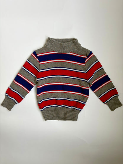 Vintage 70s/80s Retro Striped Sweater Size 12 months