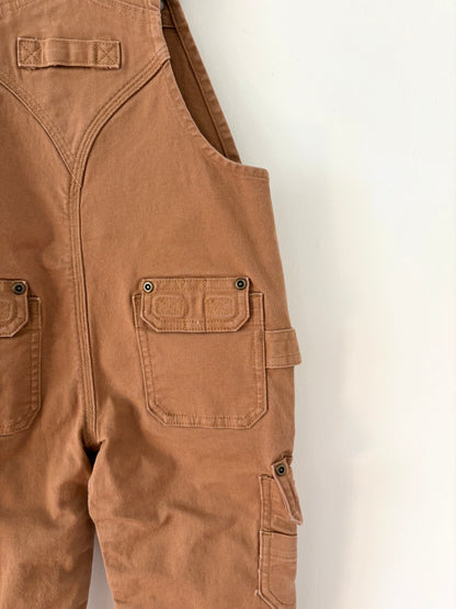 Duluth Camel Working Overalls Size 3T