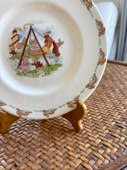 Vintage Play Bunnykins Plate