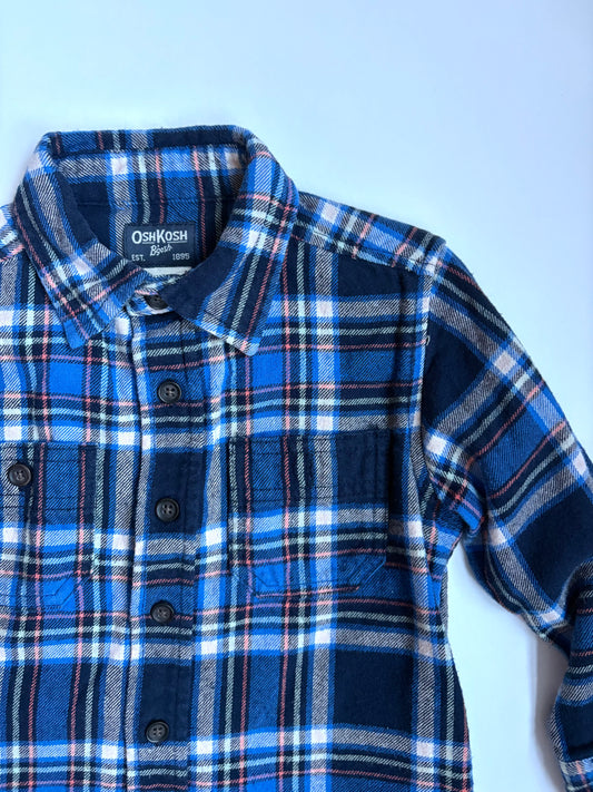 2010s Oshkosh Classic Flannel Size 4T