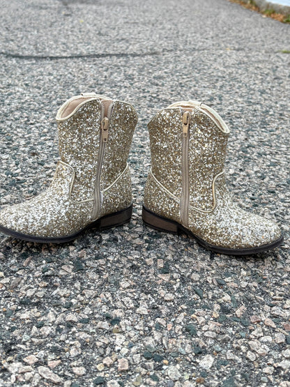 Self Esteem Glitter Cowgirl Boot Size 8.5