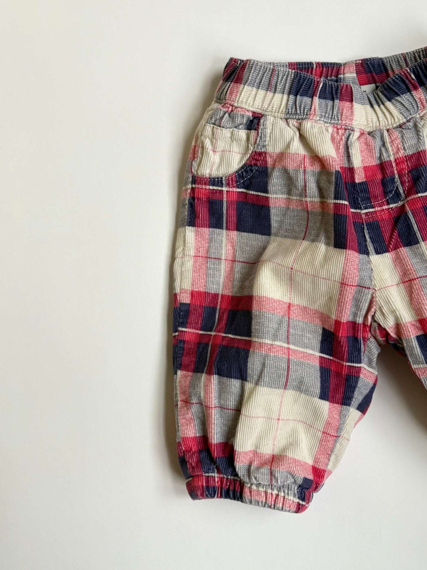 Vintage Y2K Plaid Cords Size 0-3 months