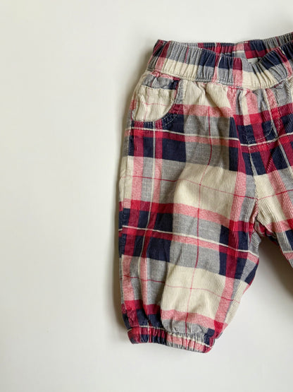 Vintage Y2K Plaid Cords Size 0-3 months