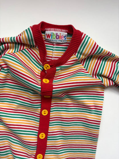 Vintage 90s Washington DC Wibbies Brand Onesie Size 12-18 months