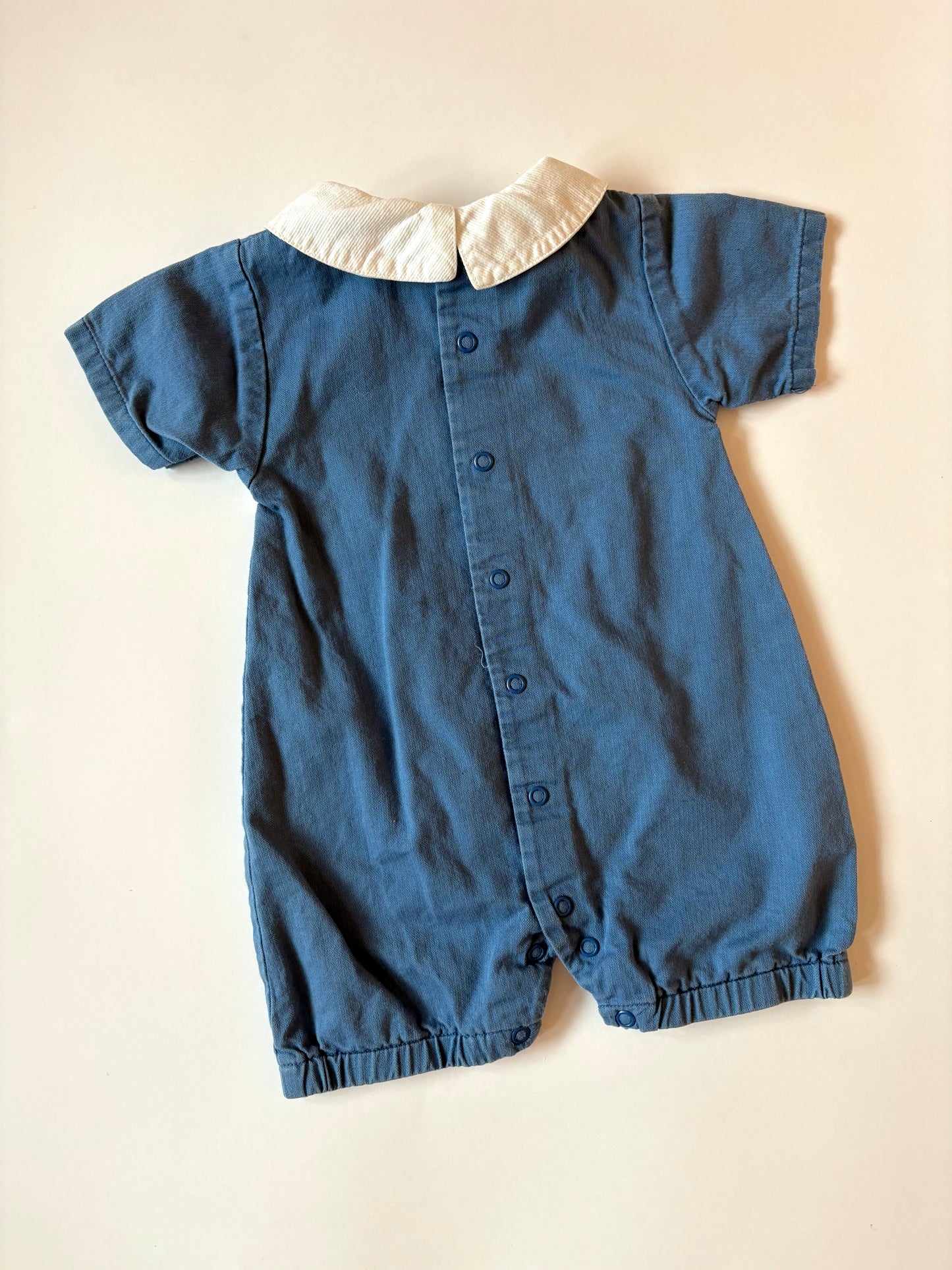 Vintage Peter Rabbit Embroidered Romper Size 6 months