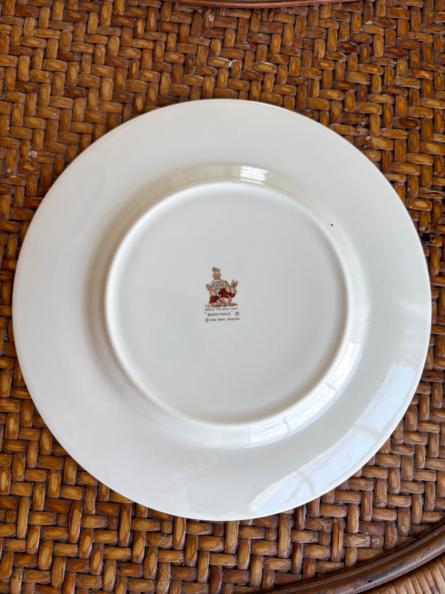 Vintage Play Bunnykins Plate