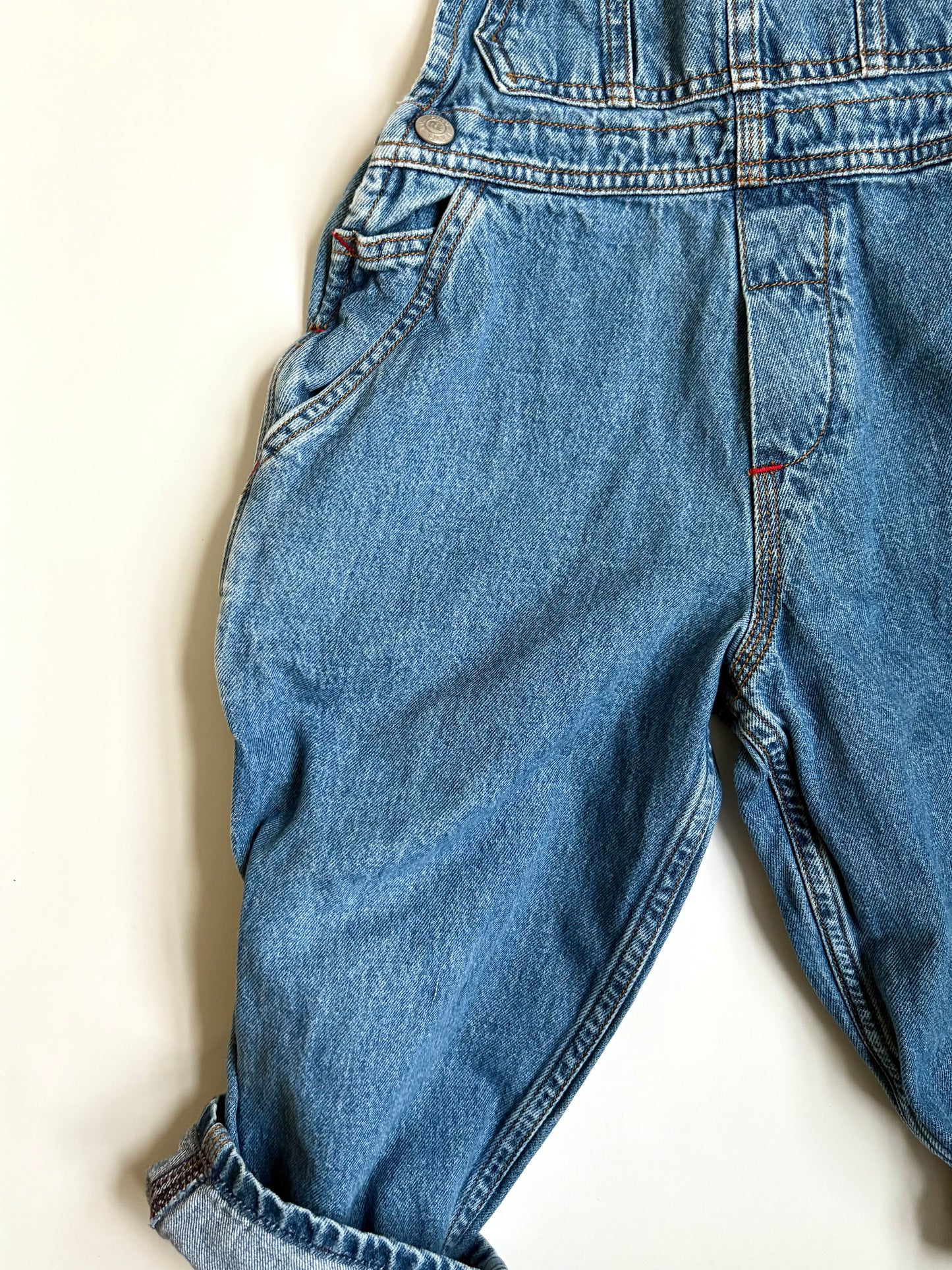 Vintage Ralph Lauren Denim Overalls Size 4T