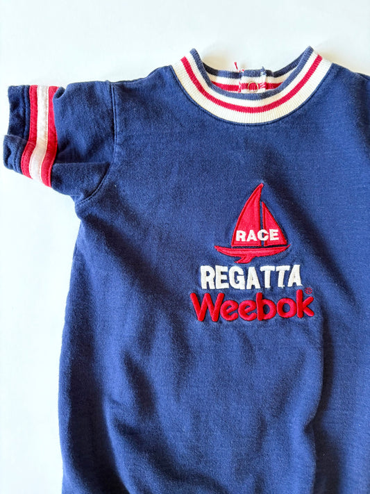 Vintage 90s Weebok Regatta Romper Size 18 months