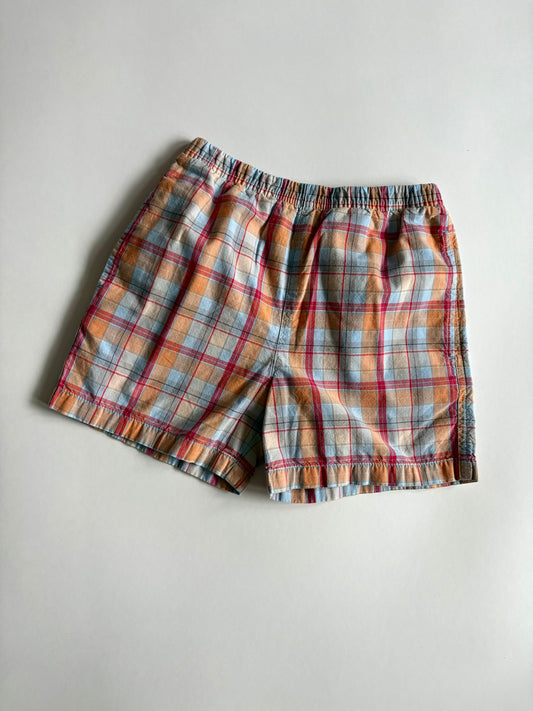 Vintage 90s Talbots Kids Summer Plaid Shorts Size 4T
