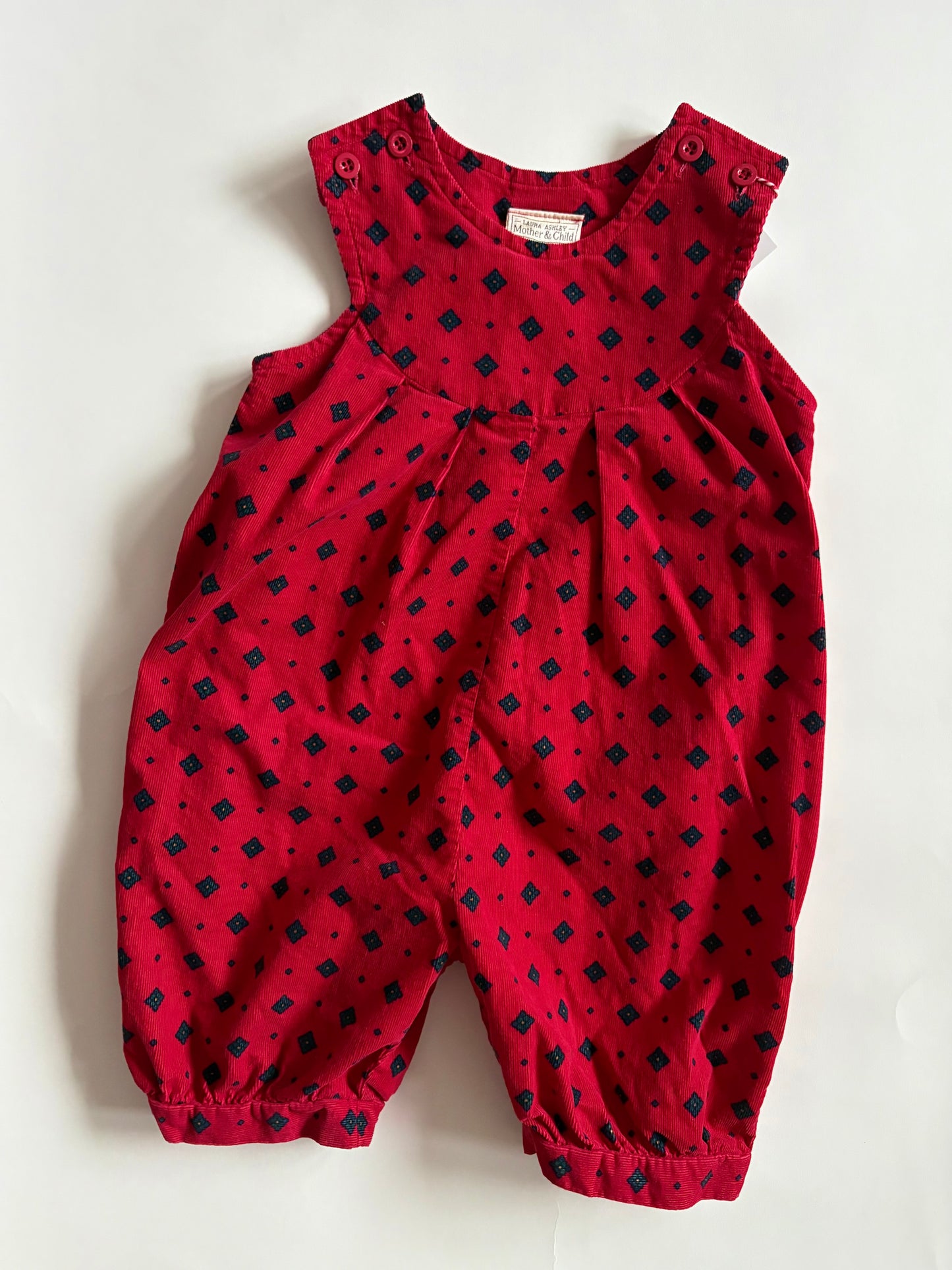 Vintage 80s/90s Laura Ashley Bubble Romper Size 18-24 months
