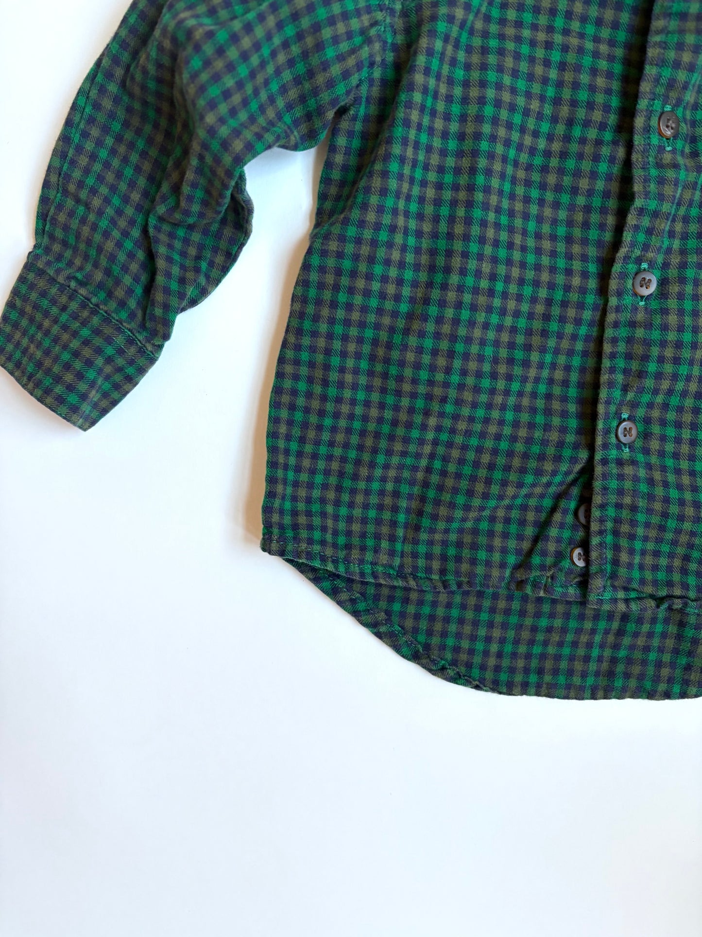 Vintage 90s Gap Flannel Size 12-24 months