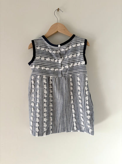 Hand-sewn Upcycled Dress Size 2T