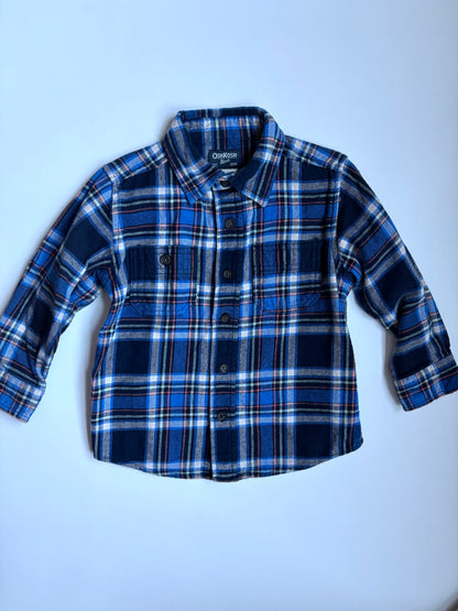 2010s Oshkosh Classic Flannel Size 4T
