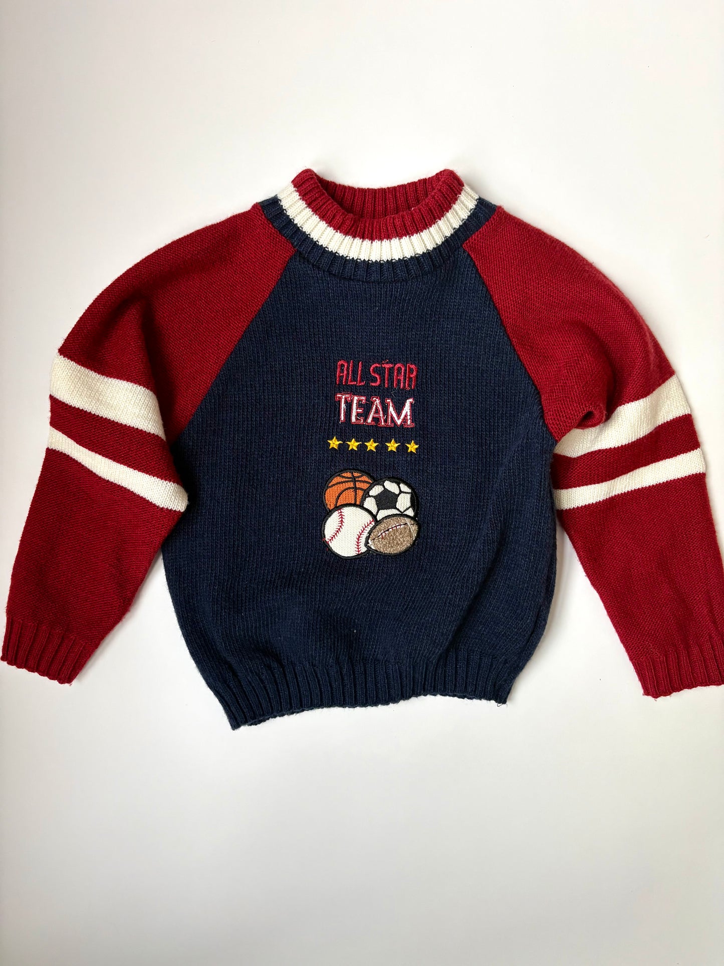 Vintage Sports All Star Team Size 4T