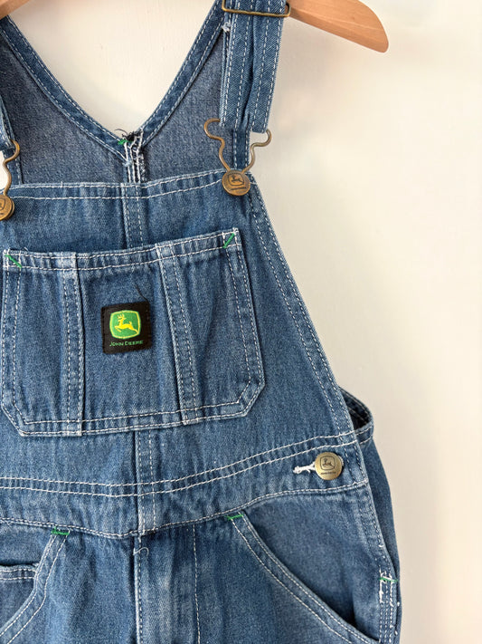 John Deere Denim Overalls Size 6